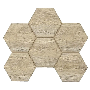 Мозаика Selection Мозаика SI01 Hexagon 10мм Неполированный 25x28.5